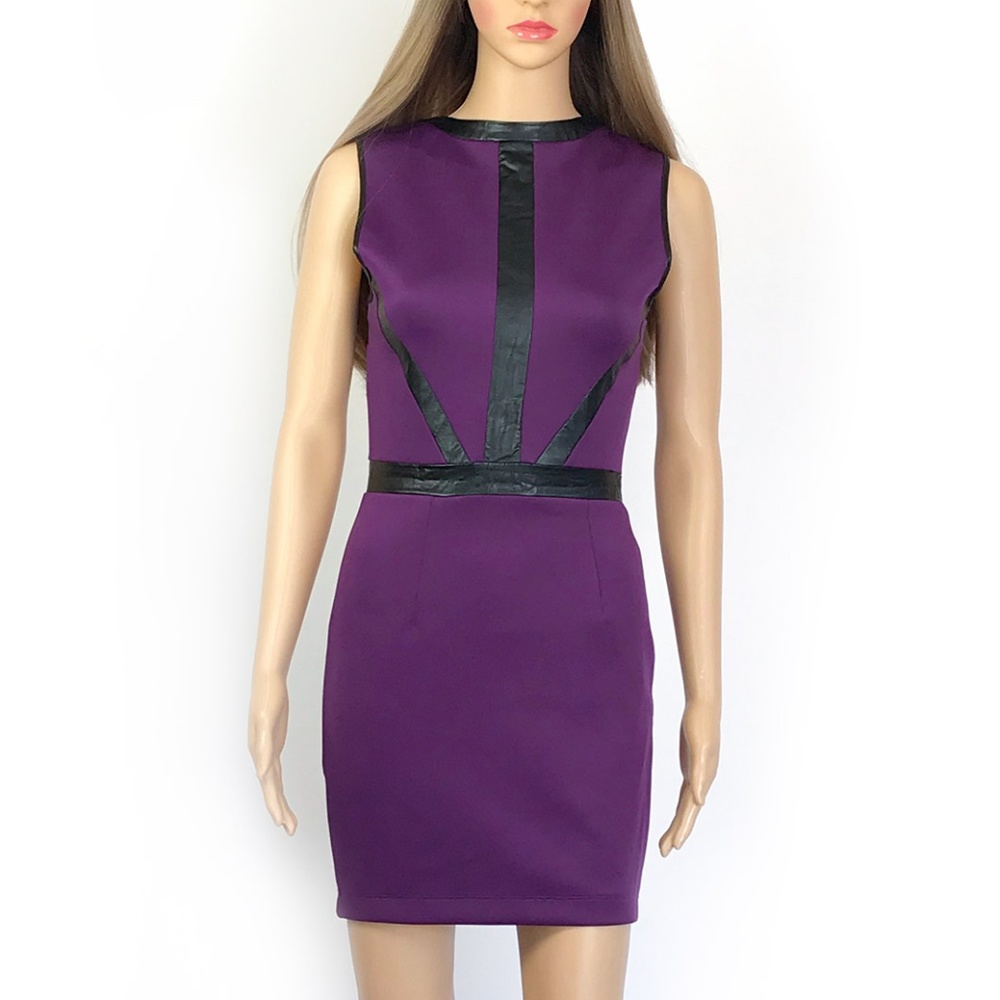 Bebe Purple Party Dress